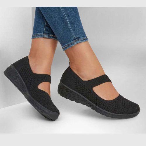 کفش زنانه اسکچرز مدل Relaxed Fit: Up-Lifted 100453-bbk