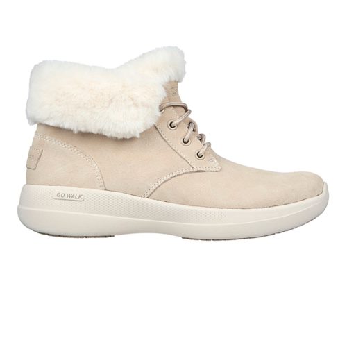 بوت زنانه اسکچرز Skechers Go Walk Boot 144665-nat