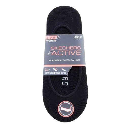 جوراب کالجی زنانه اسکچرز skechers s106387-001