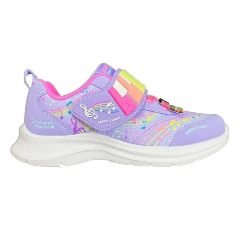 کتانی بچه گانه موزیکال اسکیچرز skechers 302219k-lvmt
