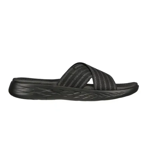 صندل طبی زنانه اسکچرز Skechers 140740-bkgy