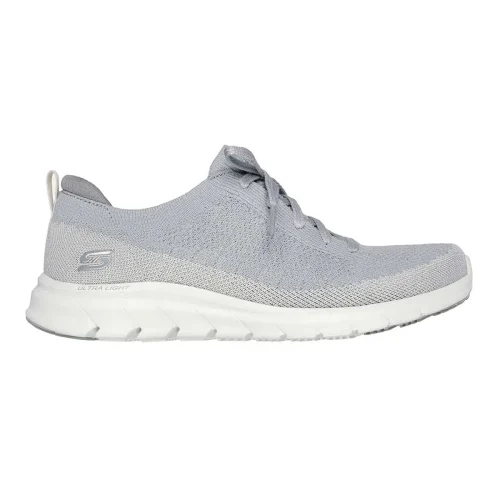 کتانی زنانه اسکیچرز skechers 104651-gry