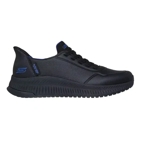 کفش چرم مردانه اسکچرز Skechers Slip-Ins 118424-bbk